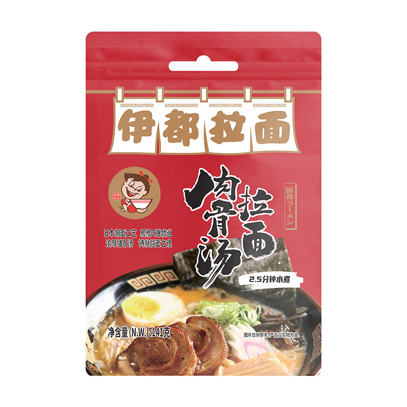 伊都半干面劲道爽滑单人份141g