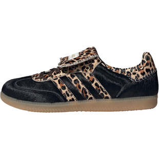 阿迪达斯Adidas Samba LT百搭舒适休闲男女豹纹板鞋KJ6590