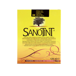 意大利原装sanotint圣丝婷纯植物染发剂无刺激孕妇可用遮白染发膏