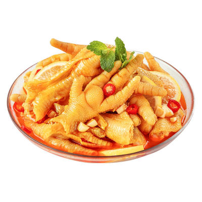 无骨鸡爪柠檬酸辣脱去骨侠凤爪旗舰店网红宿舍零食休闲即食品小吃