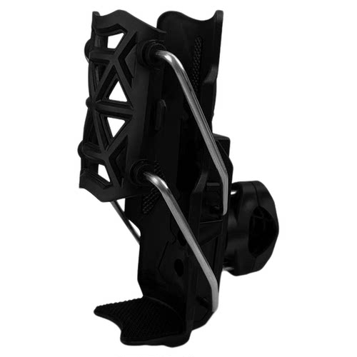 自适应摩托车护杠水杯架电动车踏板车通用款水壶支架骑行改装配件