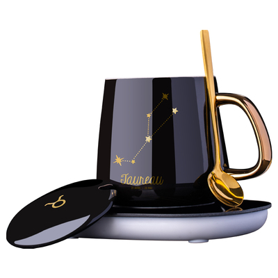 布丁瓷艺55度恒温陶瓷杯