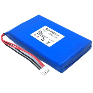 工程宝聚合物锂电池组7.4V大容量7800mAh可充电户外电瓶8.4V电芯