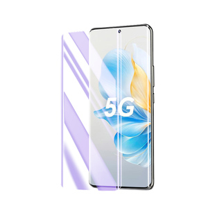 幻影马适用荣耀100钢化膜曲面抗摔超清屏保honor100pro手机膜保护防爆全包100pro防偷窥膜uv全胶玻璃贴膜全屏