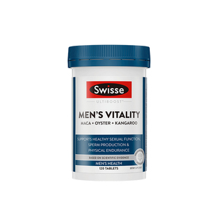 swisse斯维诗男士牡蛎精雄风片玛咖生蚝精锌镁硒片肾促睾补保健品