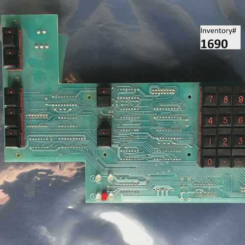 Thermonics 1B-088-1A T2420R Front Panel BD PCB Circuit Board
