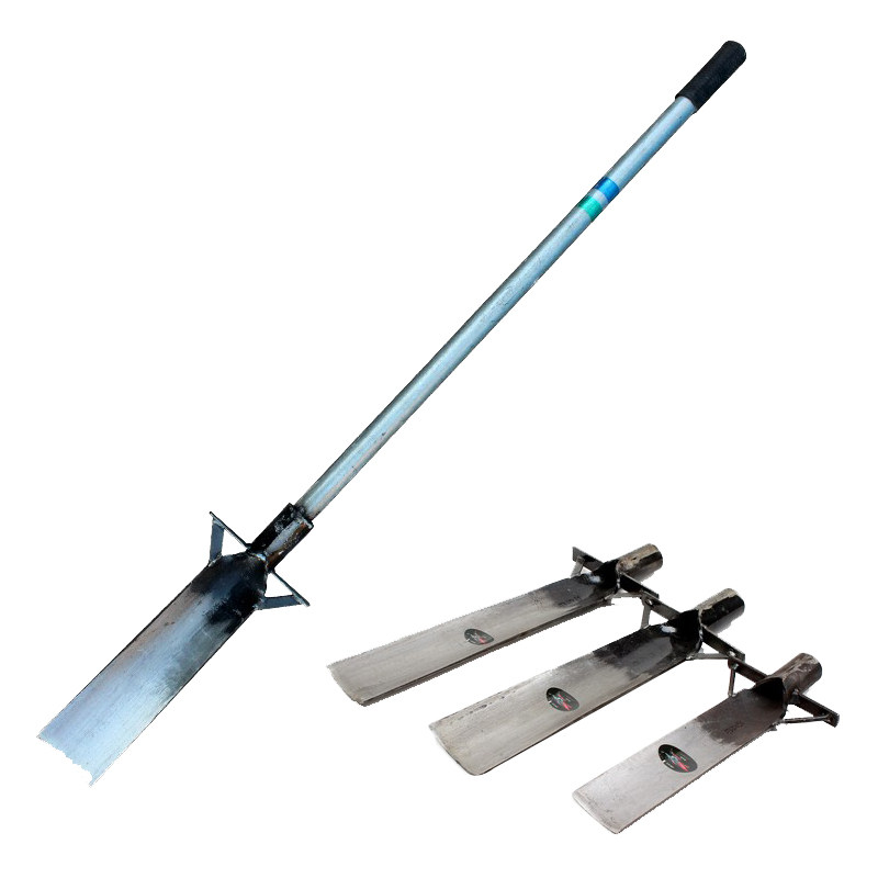 老铁匠手艺手工锻打 锰钢树铲 挖洞铲 移植锹 锰钢铲 挖坑铁锹