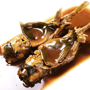 【实体店】南通特水产海安中洋红烧河豚鱼速冷冻食品两条盒装700g