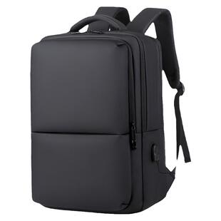 双肩包男士背包商务出差旅行李包大容量短途旅游电脑包多功能书包