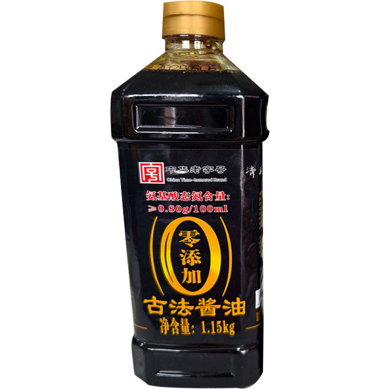 临清济美古法酱油1.15kg桶装