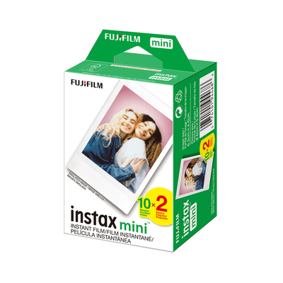 【自营】富士 intax 拍立得相纸mini7+/8/9/11/12/25/40/90白边相纸  香港直邮