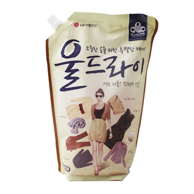 韩国洗衣液lg荧光剂低泡无刺激