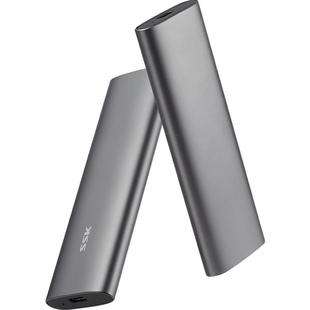 SSK飚王M.2硬盘盒NVME NGFF转USB3.1gen2Typec外接固态盒C327C370
