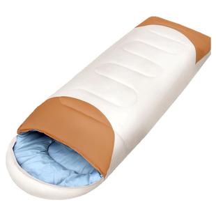 睡袋成人户外露营秋冬季加厚防寒羽毛睡袋被子两用便携办公室午休