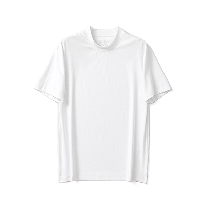 意奢BC夏季男士烟囱领短袖T恤