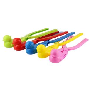 儿童雪球夹玩具雪球夹子小鸭子夹雪球玩雪神器工具模具打雪仗装备