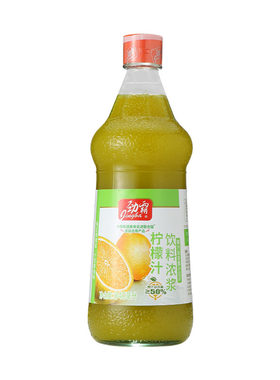 劲霸柠檬汁饮料浓浆840ml