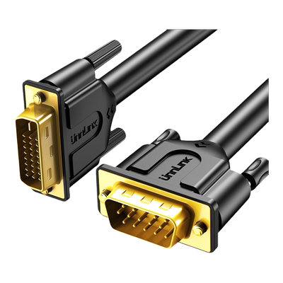 优联vga高清24+5转换器显卡