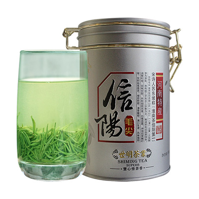 世明信阳毛尖2025新茶叶明前特级毛尖嫩芽绿茶浓香型散装100g