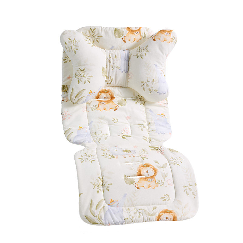 婴儿车垫子冬季适用丸丫t6坐垫遛娃神器躺座椅座垫逸乐途推车棉垫