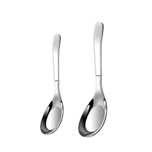 304不锈钢316勺子家用吃饭勺儿童匙勺餐勺可爱调羹汤勺网红食品级