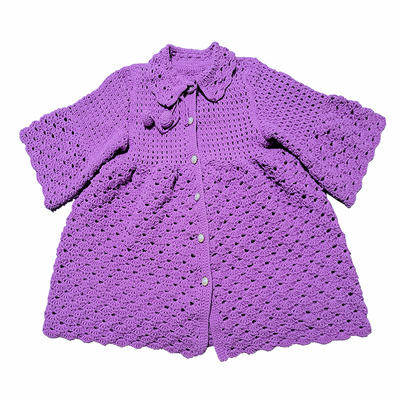 毛线材料包儿童宝宝连衣裙开衫