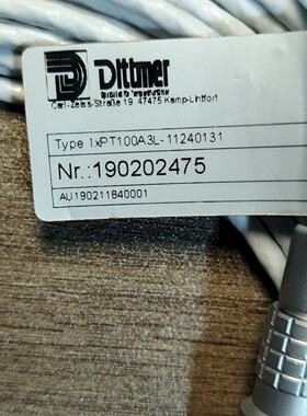 【询价】德国Dlttmer 1xPT100A3L-11240131适用