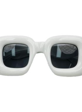 未来风大方框气泡Y2K墨镜