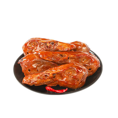 吕干锅大鸭头黑鸭味600g真空包装卤味即食熟食休闲小零食好吃追剧