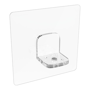 隔板托固定器衣柜橱柜免钉粘贴分层活动搁板三角支架免打孔层板托