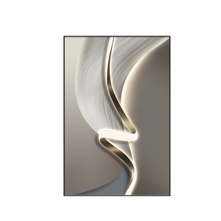 抽象轻奢玄关装饰画落地靠墙客厅沙发背景墙壁挂画几何巨幅大尺寸