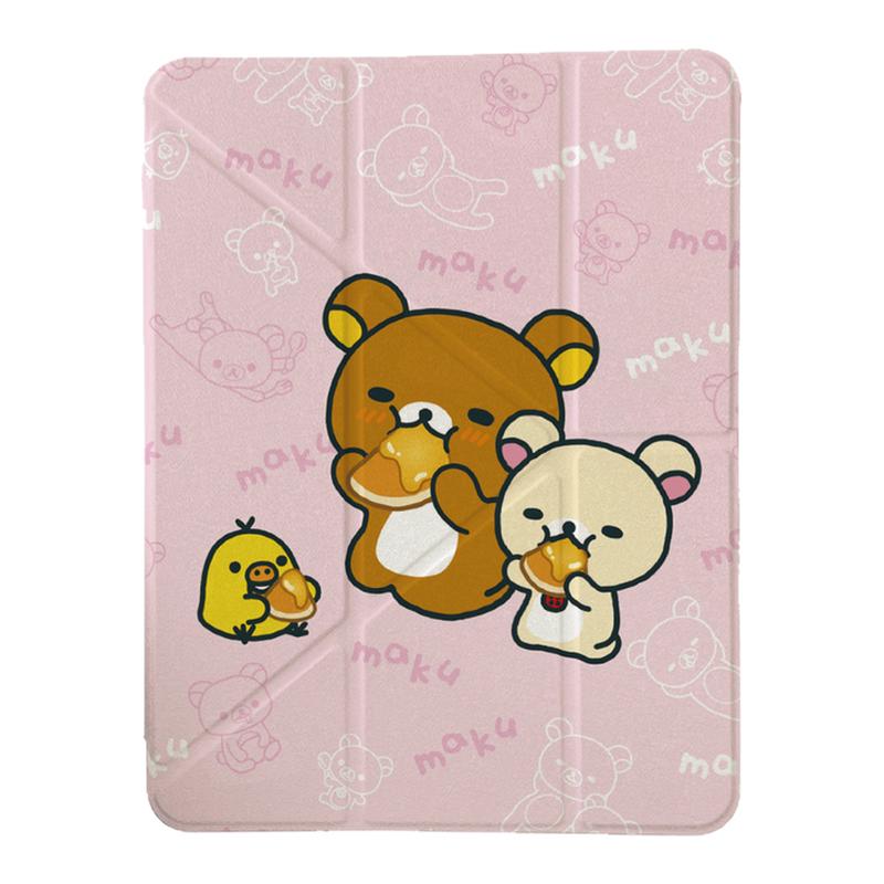 iPad亚克力防弯防摔笔槽保护套