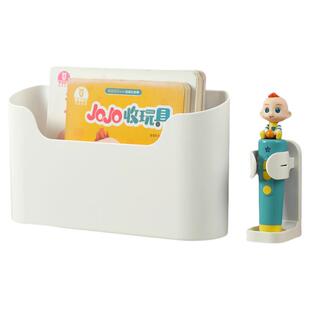 壁挂式儿童点读笔收纳盒宿舍书房桌面笔架筒书架免打孔墙面置物架