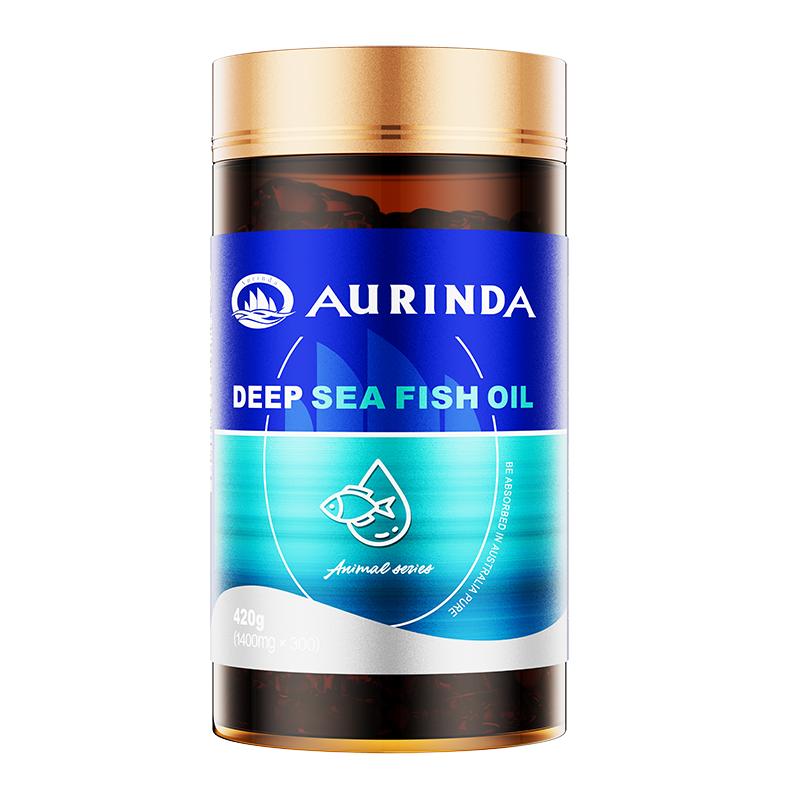 Aurinda澳琳达澳洲深海鱼油成人中老年大规格omega3EPA+DHA