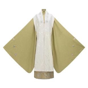 桃源初见｜千春令｜花朝记汉服副牌明制竖领大襟衫包肩比甲复原风