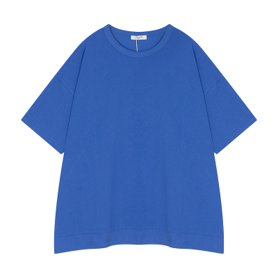 studio CLIP T恤女夏季圆领纯色基础款简约短袖345191