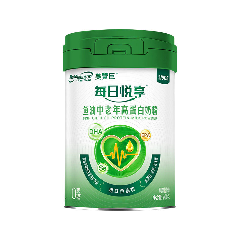 美赞臣中老年人奶粉进口鱼油高蛋白高钙成人奶粉送礼营养品旗舰店