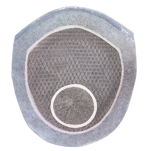 假发男生头顶真发织发块碎盖短发发际线增发量刘海补发片帅气无痕