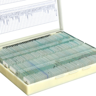 生物显微镜标本动物植物细胞套装载玻片儿童观察实验样本切片装片