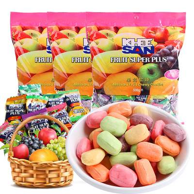 KHEESAN马来西亚水果软糖进口