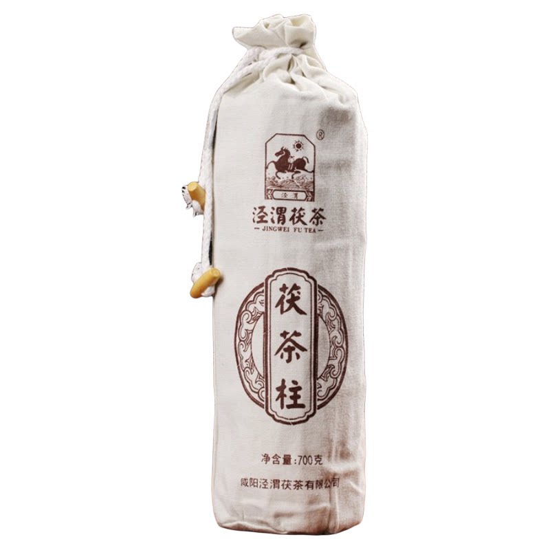 泾渭茯茶黑茶泾阳手筑柱伏茶正品