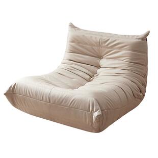 全友家居毛毛虫懒人沙发小户型卧室单人沙发椅网红款休闲小沙发