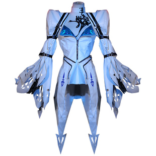 现货面包家无期迷途cosplay阿黛拉cos服假毛全套鞋子御姐皮衣性感