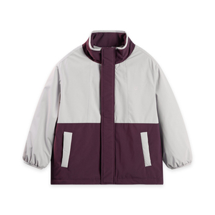 EBAER儿童短款棉服2025秋冬新款男童女童保暖加厚外套防水棉袄潮