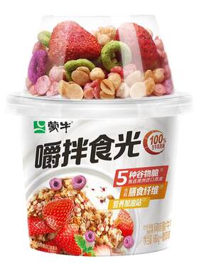 蒙牛嚼拌酸奶谷物燕麦风味210g