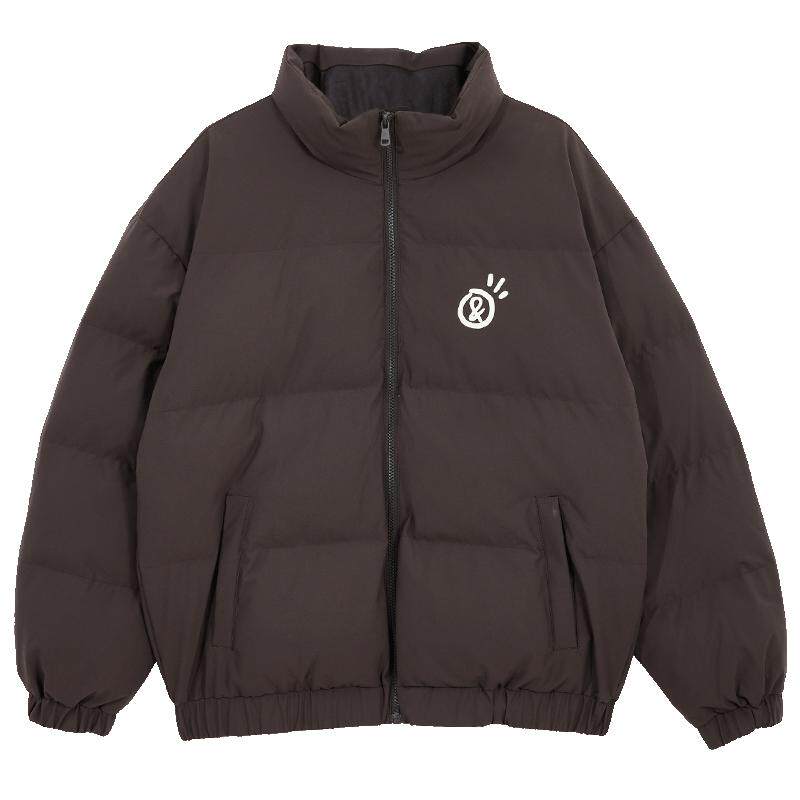 杰克琼斯立体印花棉服