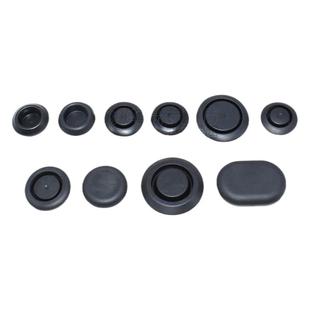 通用型车门后尾门孔盖机盖机舱底边下裙密封胶堵胶塞橡胶汽车堵盖