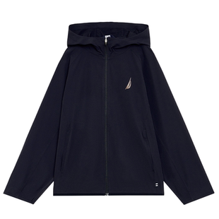 NAUTICA童装儿童防晒衣外套男童女童2026新款春夏户外薄款拉链衫