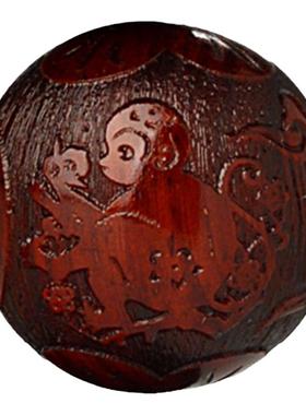 小叶紫檀散珠十二生肖配饰