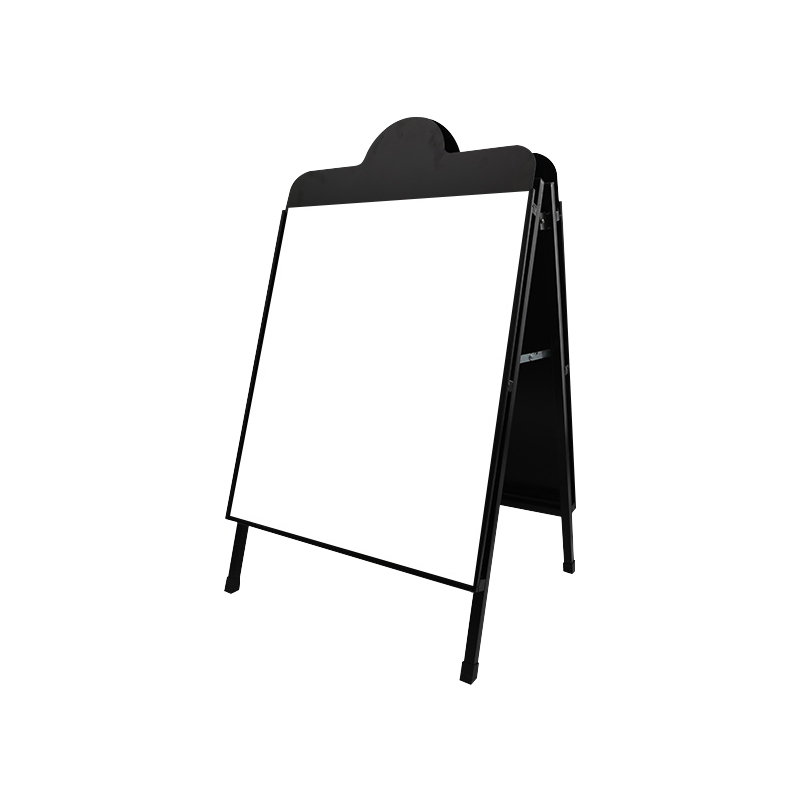 喜茶户外防风高档展架立式落地式广告牌展示牌立牌双面铁质海报架